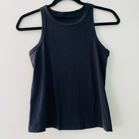 lululemon athletica Align waist-length racer back tank top (black) - Picture 2 of 4